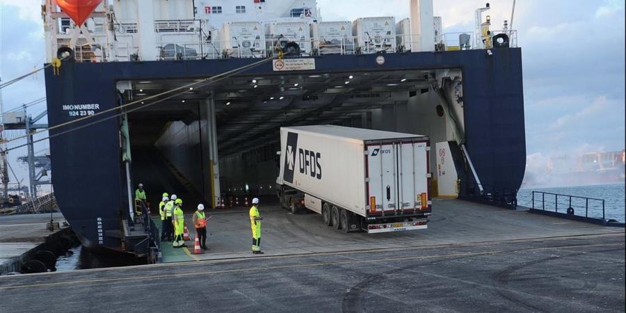 النقل تربط أوروبا بمصر ودول الخليج عبر خط “الرورو” بميناء دمياط