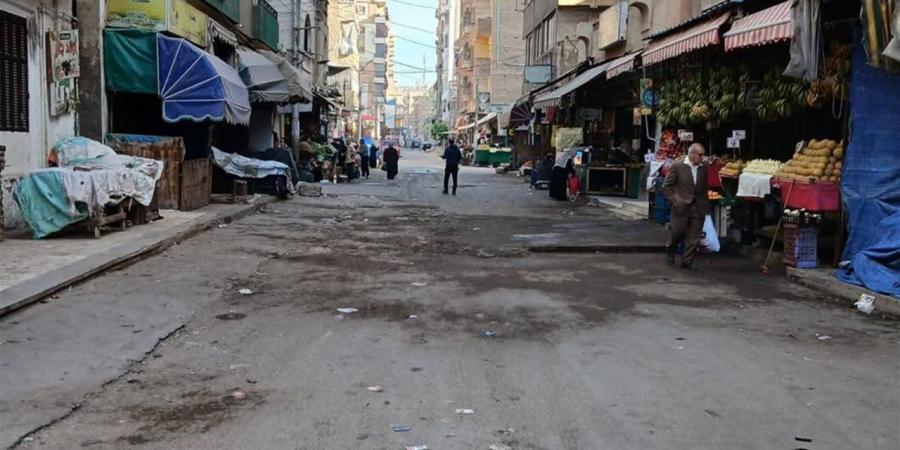 إزالة 113 حالة إشغال وتطوير حركة السير بميادين دمنهور وسوق "إفلاقة"