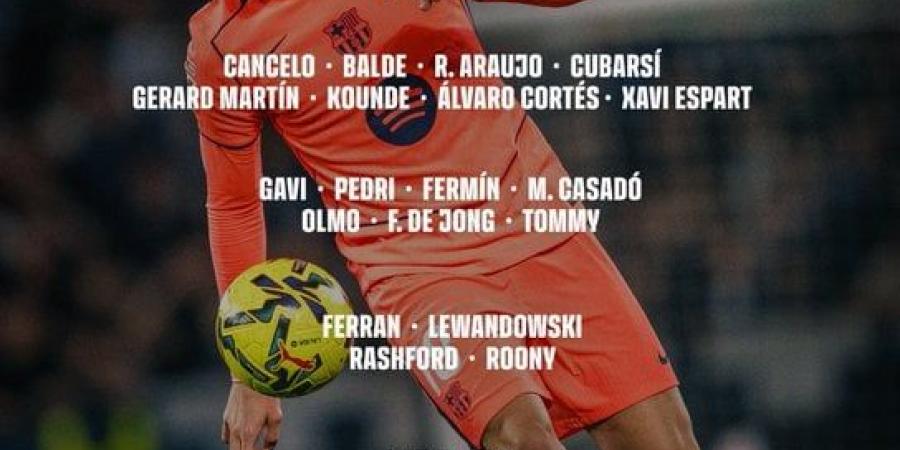 خيتافي ضد برشلونة.. لامين يامال يغيب عن قائمة البارسا وتواجد كانسيلو