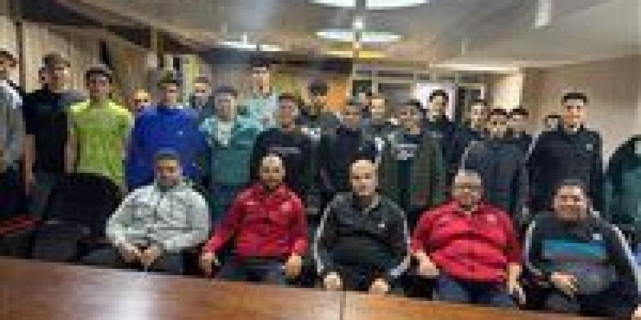 أحمد راشد يتفقد معسكر منتخب المصارعة استعدادًا لبطولة إفريقيا بالإسكندرية