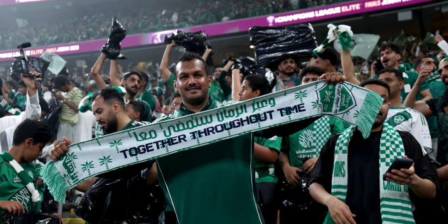 الأهلي ضد ماتشيدا.. دخلة جماهيرية رائعة لجماهير الراقي في نهائي آسيا (صور)