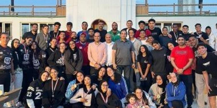 الشرطة والمقاولون والبنك الأهلي يتصدرون بطولة الجمهورية للكانوي والكياك