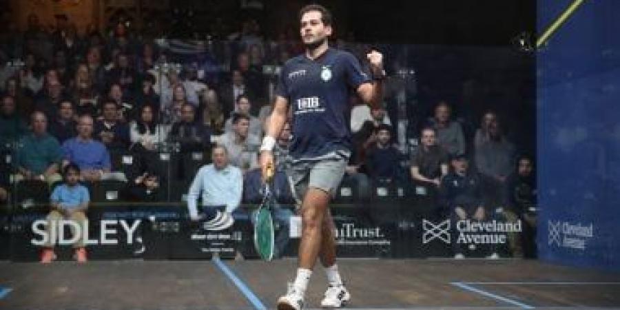 كريم عبد الجواد يواجه بطل فرنسا فى نهائى كأس جراسهوبر للاسكواش بزيورخ