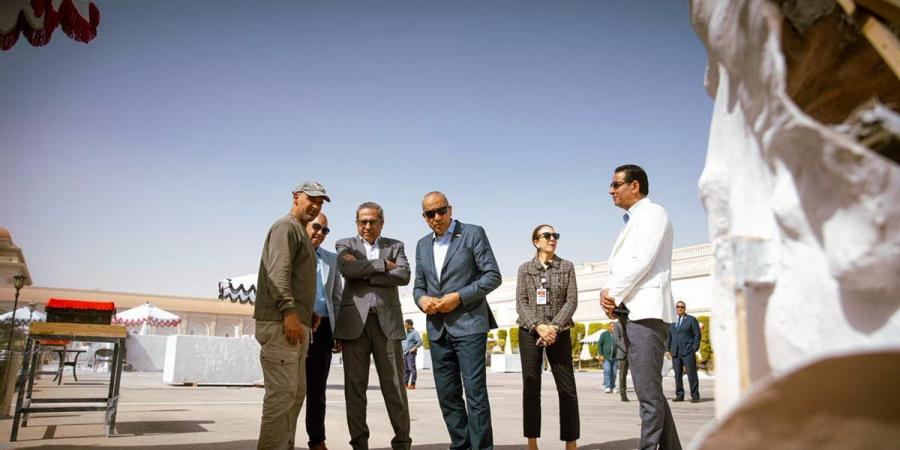 العاصمة الجديدة تطلق سمبوزيوم العاصمة للنحت في دورته التأسيسية (صور)