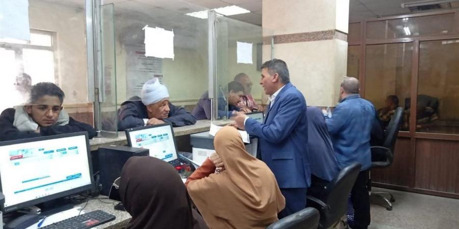 رفع 307 إشغالات وتحرير محاضر وضبط ألبان فاسدة بحملات مكثفة بمراكز بني سويف