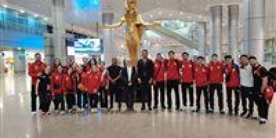 وزارة الشباب تستقبل منتخب الجمباز بعد إنجاز البطولة الأفريقية