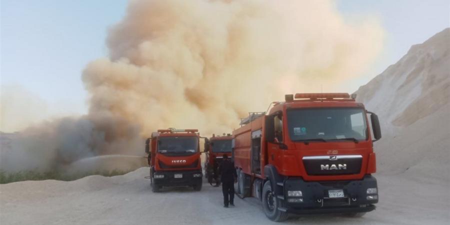 السيطرة على حريق محدود بأحد المنازل بقرية دموشيا ببني سويف