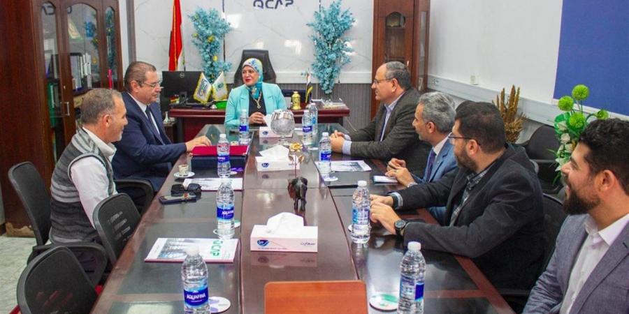 "متبقيات المبيدات" يستقبل رئيس المنظمة الدولية للتقييس (ISO) وهيئة المواصفات والجودة