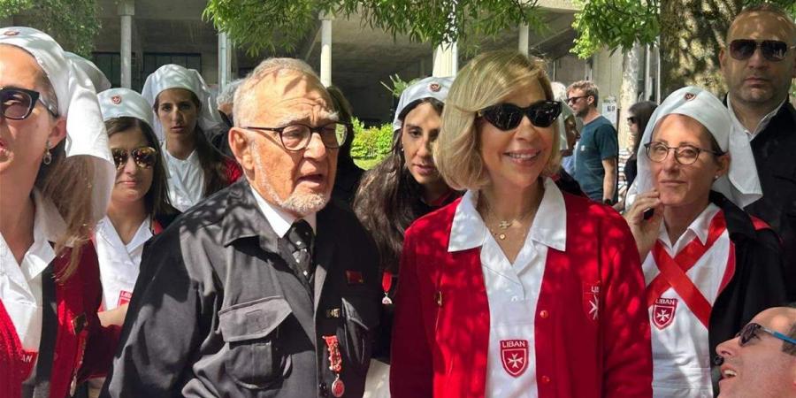 اللبنانية الأولى في زيارة حج إلى سيدة لورد... حضور متواضع وانساني