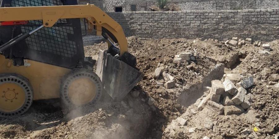 إزالة حالتيِّ تعدٍ على أرضٍ زراعية بقرية الشعانية في نجع حمادي بقنا
