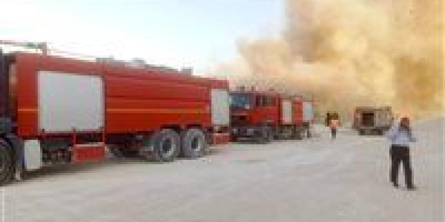 السيطرة على حريق خلف مسجد فاطمة الشربتلي بالقاهرة الجديدة