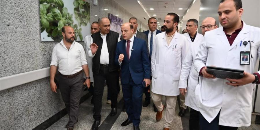 محافظ الغربية يشيد بمستشفى طنطا العام الجديد: نقلة نوعية في الرعاية الصحية