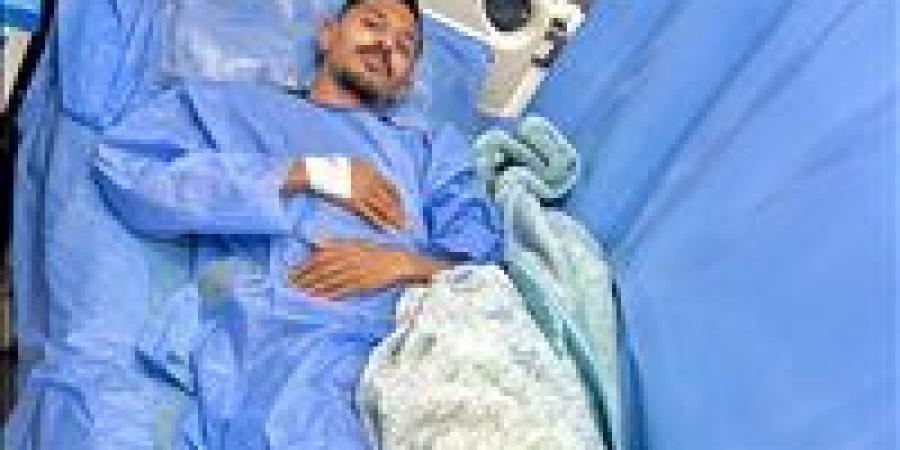 نجاح عملية الرباط الصليبي للاعب محمد عبده ريشة جناح فريق كابسي