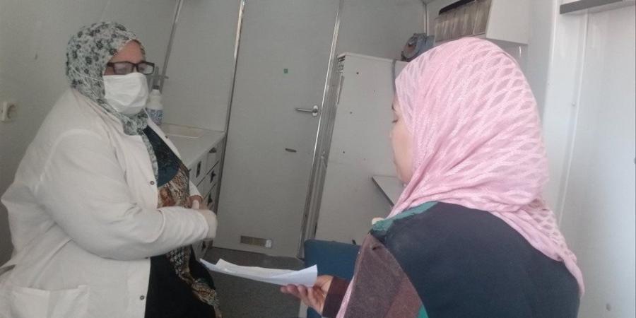 أكثر من 500 خدمة طبية مجانية تقدمها الصحة خلال تنفيذ قافلة علاجية بقرية الدوالطة