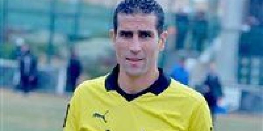 محمود ناجي حكمًا لمواجهة الأهلي وإنبي في الدوري