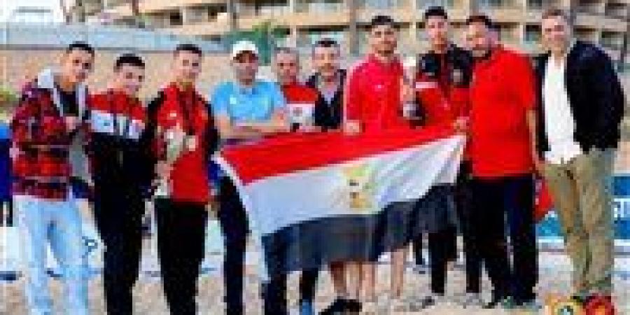 مصر تحصد 10 ميداليات بالمصارعة الشاطئية وتفوز بكأس أفريقيا