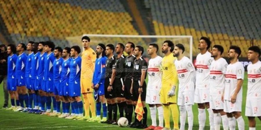 عدى الدباغ يتقدم للزمالك بالهدف الأول على سموحة.. صور