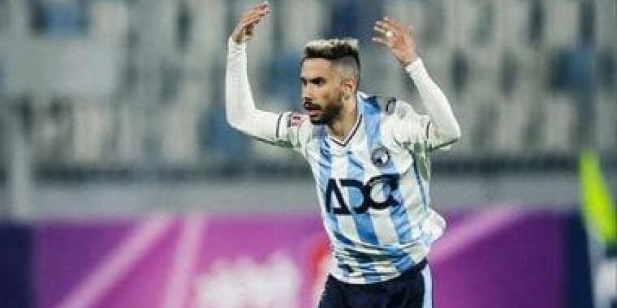 ناصر ماهر يدرك التعادل لبيراميدز أمام سيراميكا (1-1)