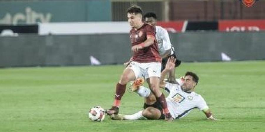 سيراميكا يتقدم على بيراميدز بهدف محمد رضا بوبو فى الدقيقة 30