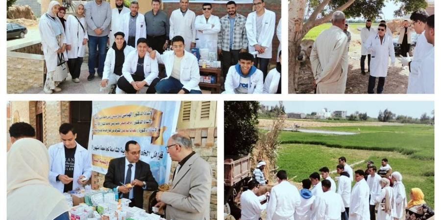 جامعة دمنهور الأهلية تُشارك في قافلة سكانية شاملة بقرية فؤاد الجعبري بالدلنجات