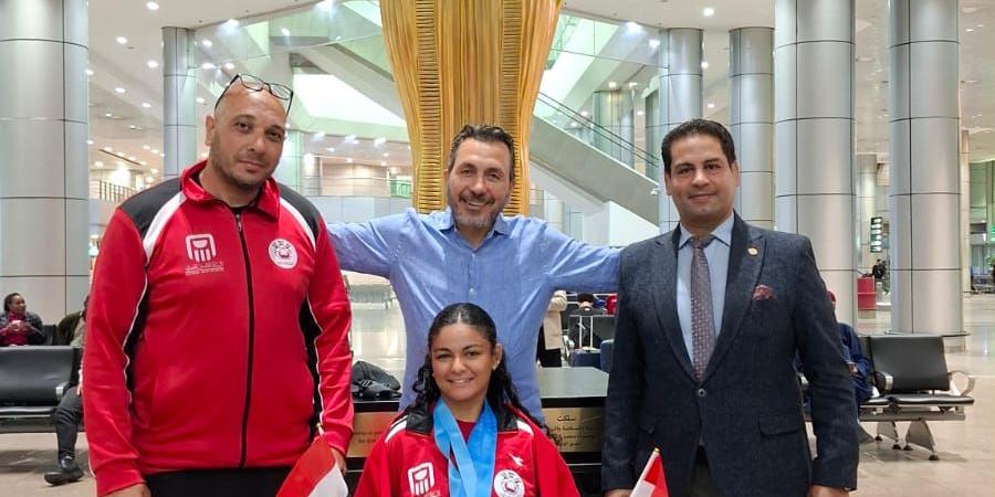 وزارة الرياضة تستقبل أبطال التجديف البارالمبي عقب التألق في بطولة فرنسا