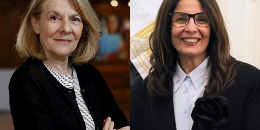جيهان زكي وكاثرين بيجارد تؤكدان على تعزيز التعاون الثقافي المصري الفرنسي خلال قمة برج العرب