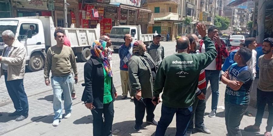 حي غرب الإسكندرية يشن حملة موسعة لإزالة الإشغالات والتعديات بالشوارع الرئيسية