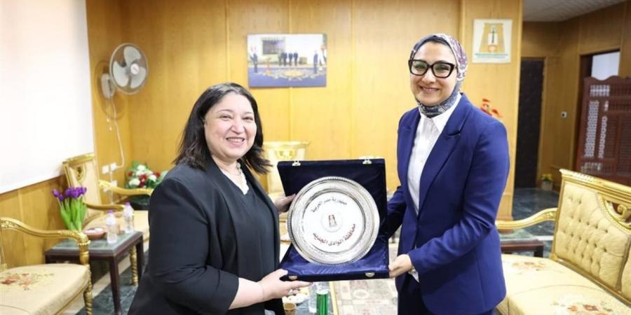 نائبة وزيرة التضامن تزور محافظة الوادي الجديد