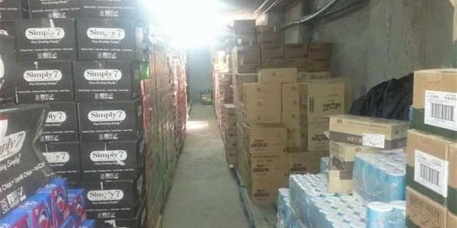 ضبط 8 أطنان مواد غذائية مجهولة المصدر ومنتهية الصلاحية في حملة مكبرة بالغربية