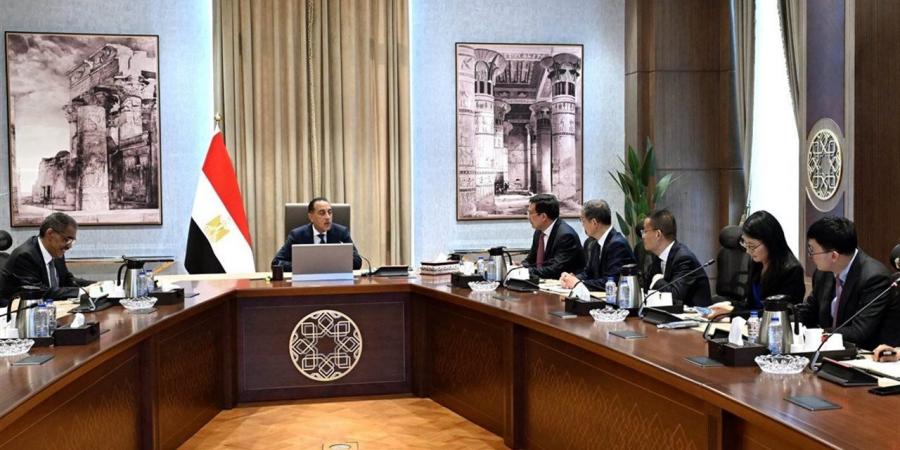 مدبولي يستقبل رئيس وكالة أنباء شينخوا الصينية