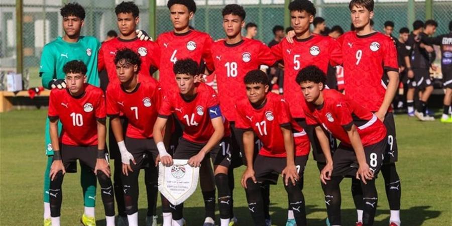 شاهد الآن بث مباشر مباراة مصر وإثيوبيا في بطولة إفريقيا للناشئين