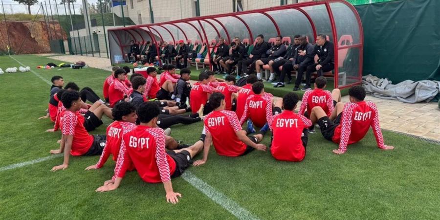 منتخب الناشئين يختتم استعداداته لمواجهة تونس المصيرية في بطولة أفريقيا