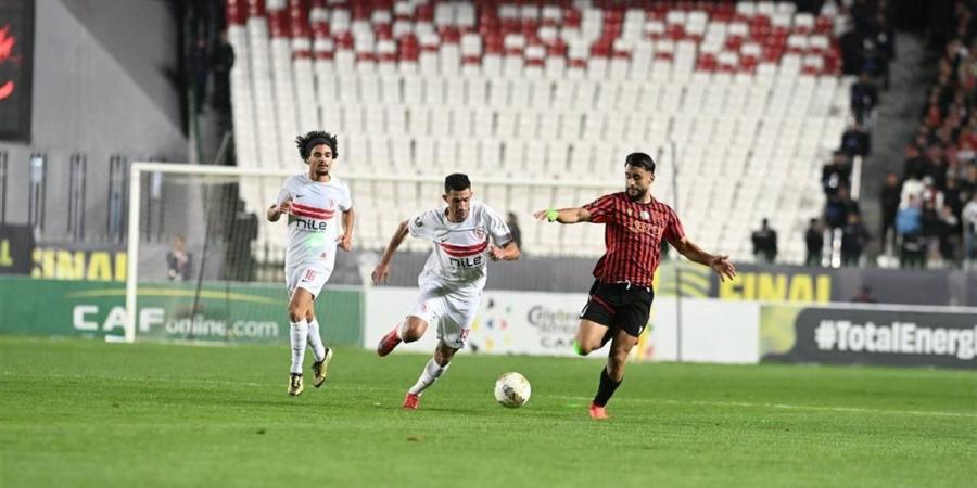 شاهد إنطلاق الشوط الثاني من مباراة الزمالك ضد اتحاد العاصمة الجزائري بالفيديو الأن