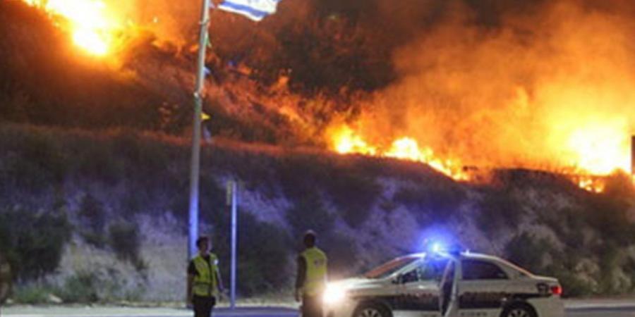 فيديو يوثق حريق داخل قاعدة عسكرية إسرائيلية بالنقب