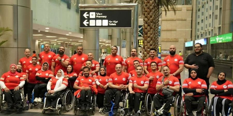 بعثة مصر للأوناش البارالمبية تتجه إلى وهران للمشاركة في البطولة الإفريقية 2026