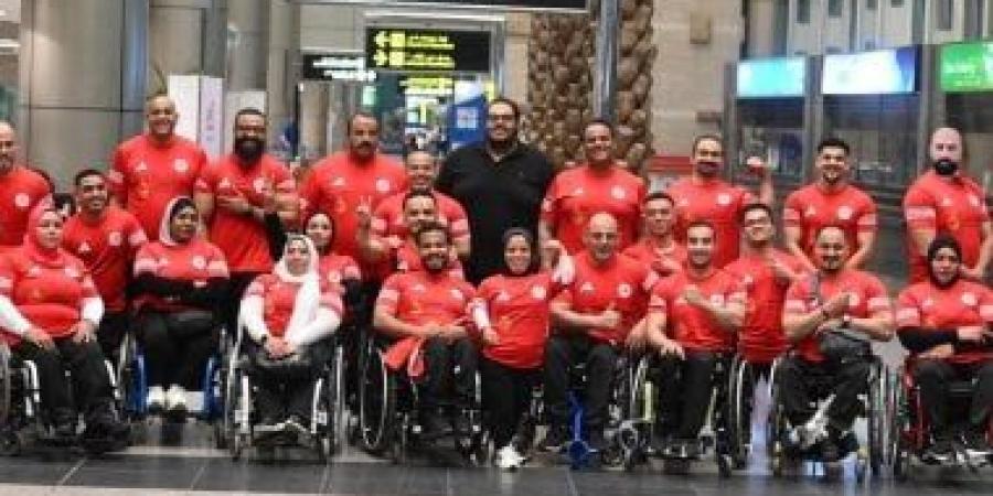 بعثة رفع الأثقال البارالمبي تتوجه إلى الجزائر لخوض بطولة أمم أفريقيا