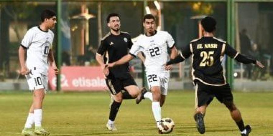منتخب مصر بالزى الأبيض والأسود أمام المغرب فى أمم أفريقيا للناشئين