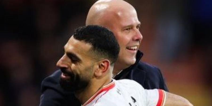 سلوت يودع محمد صلاح برسالة مفاجئة قبل مباراة ليفربول وبرينتفورد