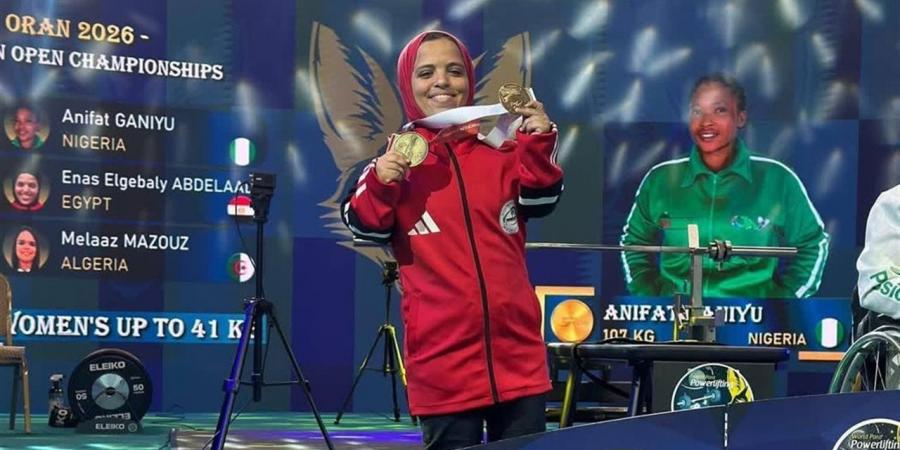 ابنة دمياط تحصد فضية أفريقيا في رفع الأثقال