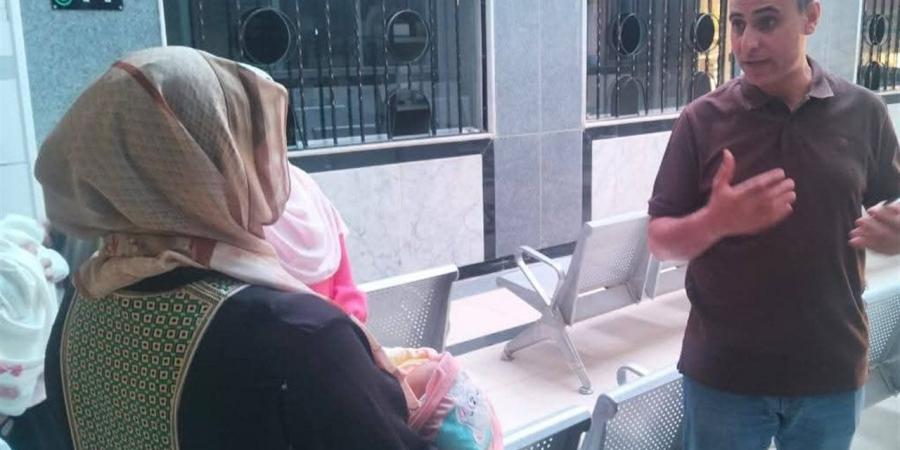 وكيل صحة بني سويف يتفقد وحدة الزيتون بمركز ناصر