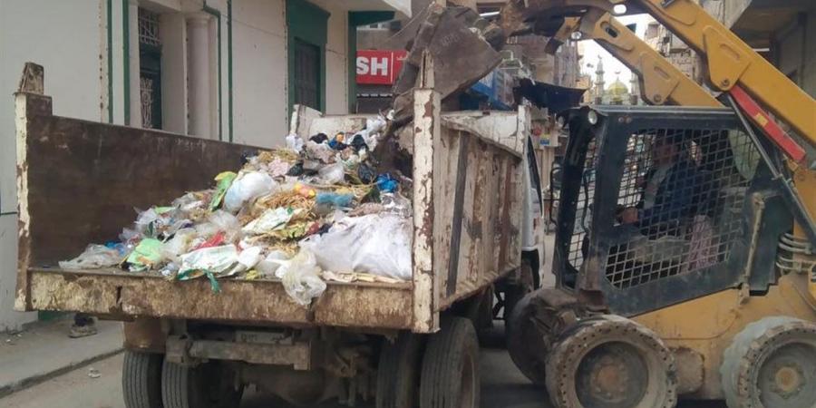 الغربية.. رفع 991 طن مخلفات وإزالة 11 بؤرة قمامة خلال عيد الأضحى