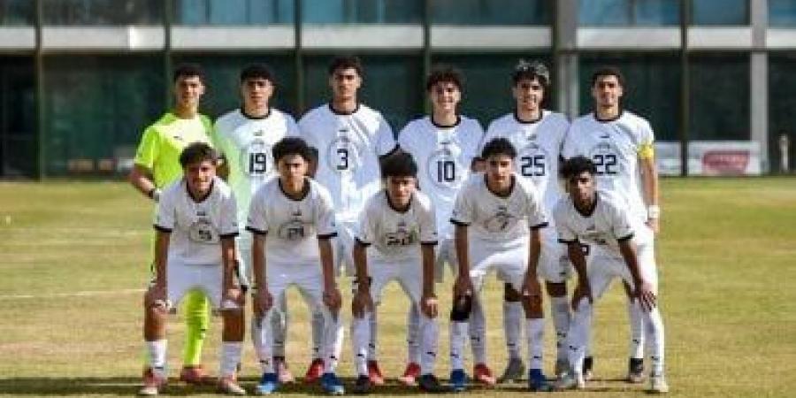 منتخب مصر يتقدم على المغرب 1-0 في الشوط الأول ببرونزية أمم أفريقيا للناشئين
