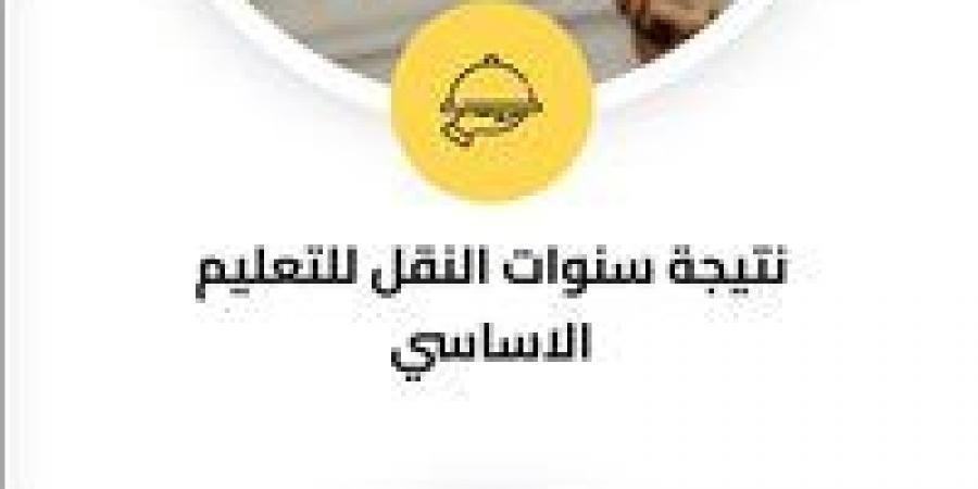 نتيجة سنوات النقل 2026 بالجيزة.. موعد الإعلان الرسمي وطريقة الاستعلام