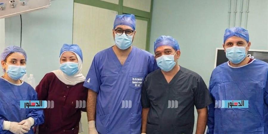 السيطرة على نزيف حاد بالرقبة وإنقاذ حياة مريض في حالة حرجة بالقاهرة