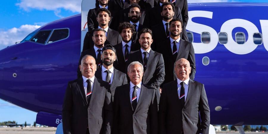شاهد الظهور الرسمي لبعثة منتخب مصر قبل مواجهة بلجيكا فى كأس العالم
