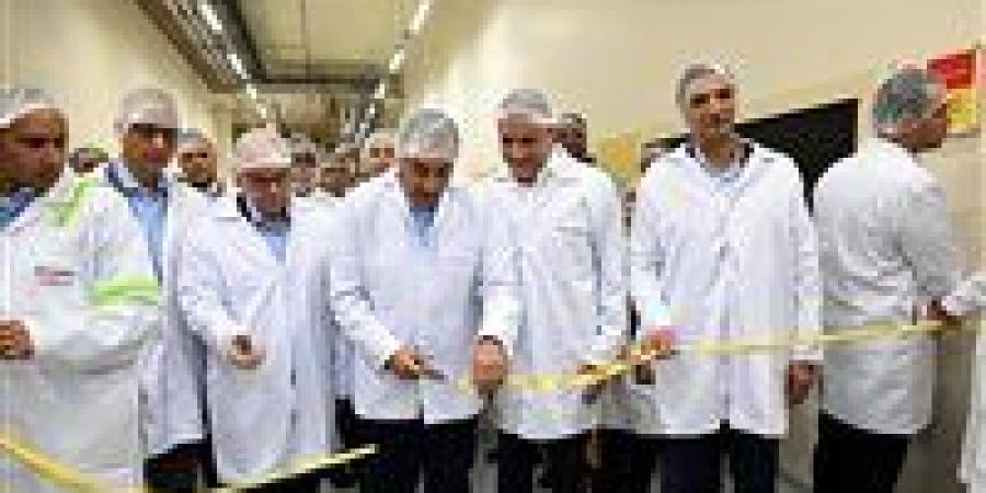رئيس الوزراء يفتتح خط إنتاج جديدا لشركة "نستله"
