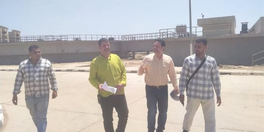 ضمن حياة كريمة.. رئيس مدينة منوف يتفقد محطة معالجة الصرف الصحي بكفر السنابسة