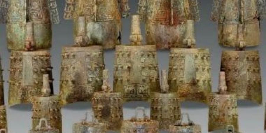 اكتشاف أجراس برونزية عمرها 2600 عام للتحدث إلى الأجداد فى الصين