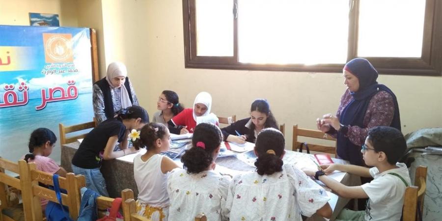 ورش فنية ومسرحية ضمن البرنامج الصيفي بقصر ثقافة الشاطبي
