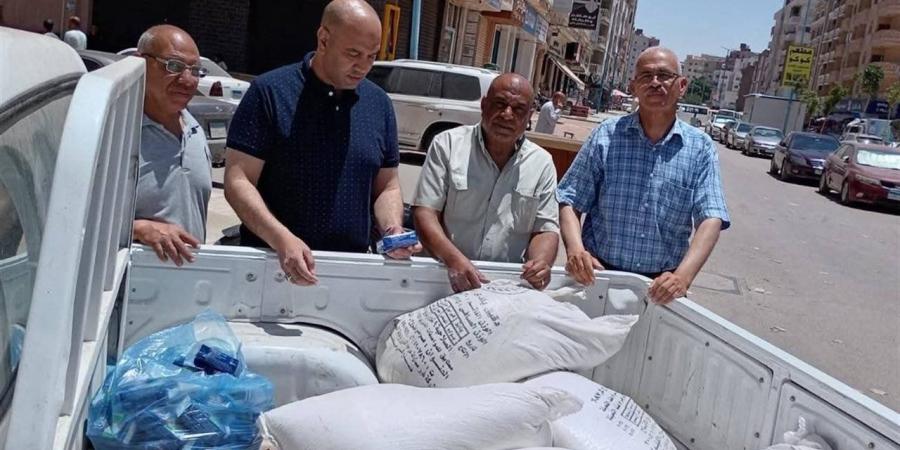 رفع 270 حالة إشغال خلال حملة مكبرة بشوارع دمنهور